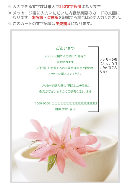 デザインカード No：D1006-011