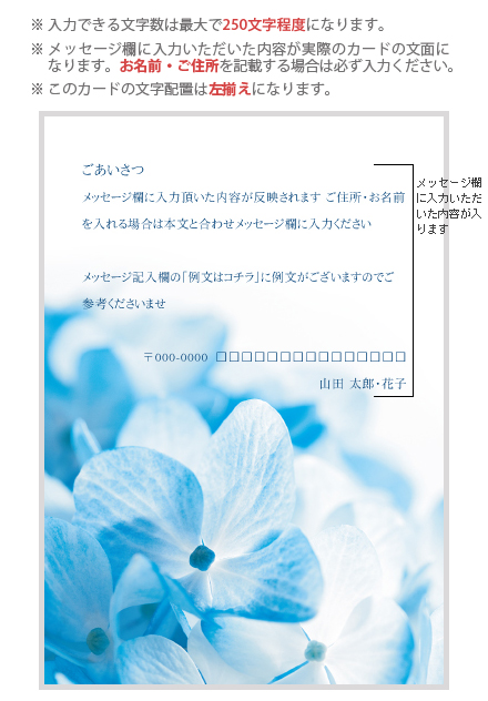 特殊メッセージカード No：F1006-025