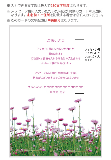 デザインカード No：D1006-015