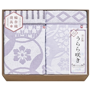 今治 うらら咲き タオルケット2枚セット【rm235141c02】