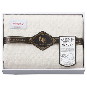 リビエラマルセリーノ 麻混敷きパット ベージュ【rm235135c03】