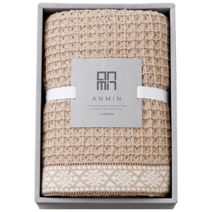 西川 ワッフルケット ベージュ【rm235136c08】