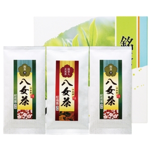八女銘茶セット【rm235068c02】