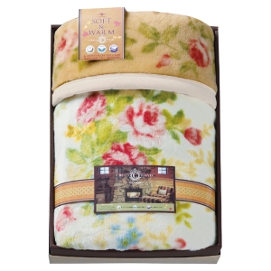 クロスロード 厚手マイヤー毛布【rm235127c08】