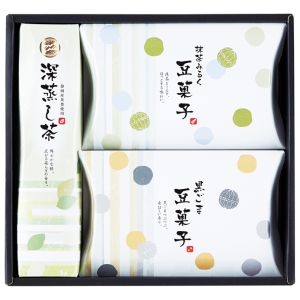 日本の銘品セレクション 静岡茶・豆菓子詰合せ【rm235158c06】