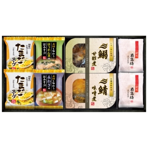 三陸産煮魚&フリーズドライ・梅干しセット【rm235161c02】