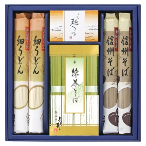 信州そば・細うどんセット【rm233099p06】