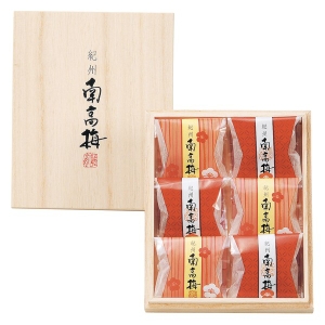 ●ドルチェデュオ 紀州南高梅6粒（木箱入）-10【rm266g35e01】