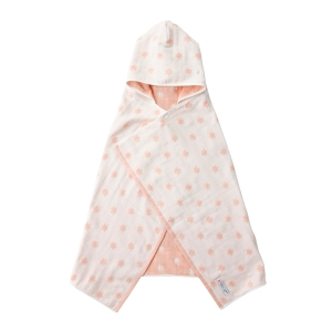 今治謹製 First towel（ファーストタオル） フード付バスポンチョ ピンク【rm23088fca068】