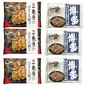 【メーカー直送】博多一風堂・博多八助 ひとくち餃子セット IH-33【rm26019fcd035】
