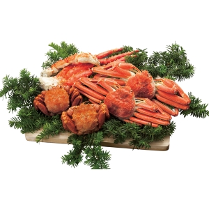 【メーカー直送】三大茹で蟹セット 7435【rm26022fcd046】