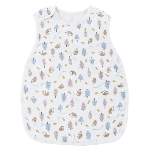 Air Mousse Baby アニマルプリント ベスト型スリーパー B（ハリネズミ） AR7435【rm26110fcd040】