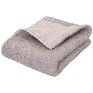 DAILY PRAIRIE リバーシブルフェイスタオル グレージュ/ピンク COREV-F-GRG【rm26121fcd061】