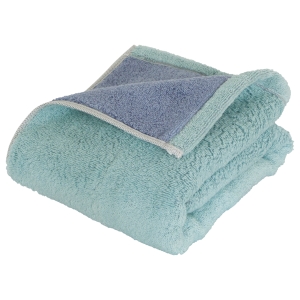 DAILY PRAIRIE リバーシブルハーフバスタオル ミント/ブルー COREV-HB-BL【rm26121fcd115】