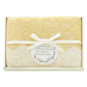 Pupu Mignon フェイスタオル イエロー PM4310【rm26123fcd010】