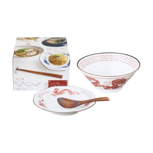 レトロ中華 ラーメンチャーハン 赤 04949【rm26148fcd029】