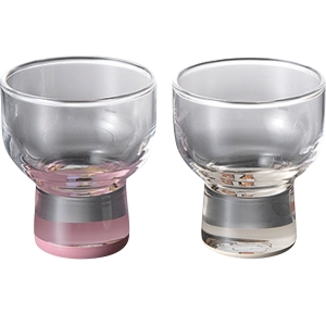 紀州塗ぬりもんdeVerre 蒔絵 写楽 盃ペアセット 0771091【rm26150fcd012】