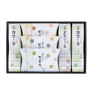日本の銘品セレクション 静岡茶と豆菓子詰合せ【rm23y139gc043】