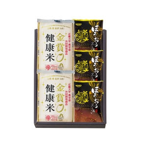 千莉菴 からだにやさしさ＋ 国産フリーズドライ ほうおうスープ 「金賞健康米」セット【rm23y175gc035】