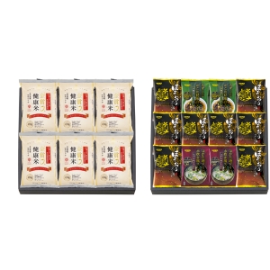 千莉菴 からだにやさしさ＋ 国産フリーズドライ ほうおうスープ 「金賞健康米」セット FD2SR-0605【rm26c082gc013】