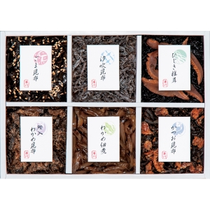 廣川昆布 御昆布 6品佃煮詰合せ（KB-20） 200-43【rm26c101gc081】