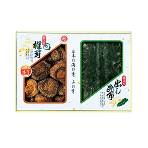 国内産 原木香信椎茸・昆布詰合せ TSK-30N4【rm26c102gc097】