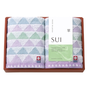 SUI-翠- 日本製 タオルハンカチ2P 87010【rm26c126gc016】
