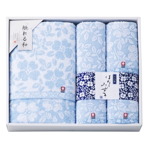 触れる和 はなみずき タオルセット HN-8850【rm26c145gc060】