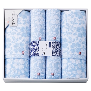 触れる和 はなみずき タオルセット HN-88100【rm26c145gc096】