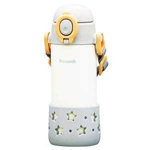 ピーコック ベビーストローマグ ベルト付 400mL スターグレー APC-R40HS【rm26c190gc041】
