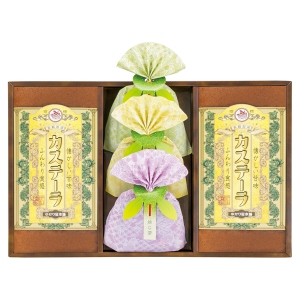 長崎製法カステーラ・緑茶詰合せ KTP-30【rm268049c04】