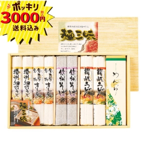 【3000円ポッキリ 送料無料】麺三昧 MYJNG-300SA【rm268144c03】