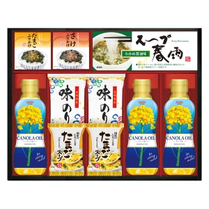 キャノーラ油&のり・たまごスープ詰合せ SOC-50【rm268166c05】