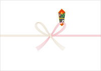 蝶結び（表に入れるよう）